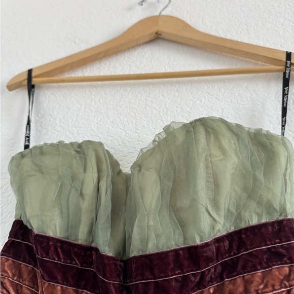 Vintage Betsey Johnson evening strapless fairy dress - Picture 3 of 8